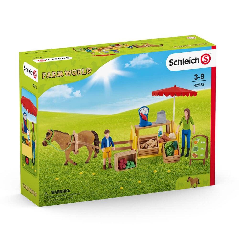 Schleich Sunny Day Mobile Farm Stand-Toys & Learning-Schleich-030068-babyandme.ca