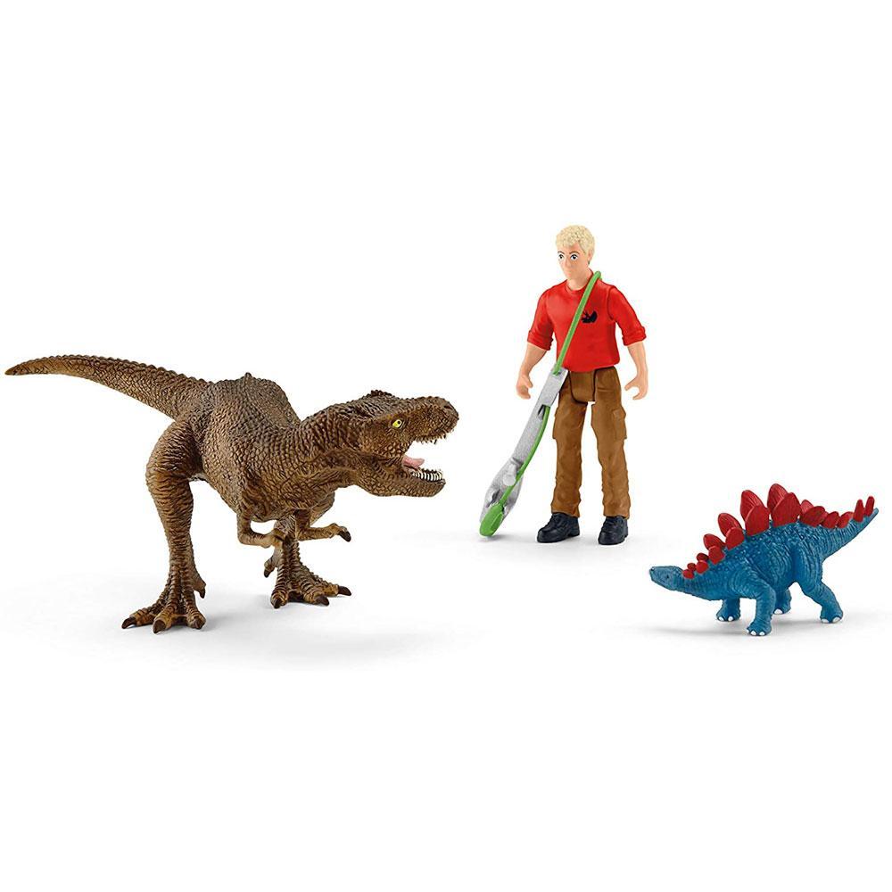 Schleich Tyrannosaurus Rex Attack-Toys & Learning-Schleich-030489-babyandme.ca