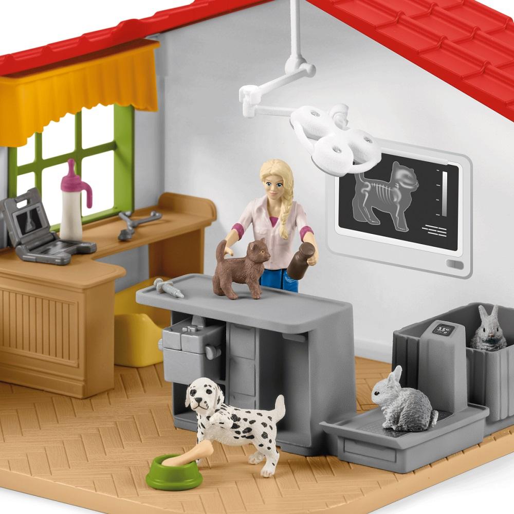 Schleich Veterinarian Practice with Pets-Toys & Learning-Schleich-028443-babyandme.ca