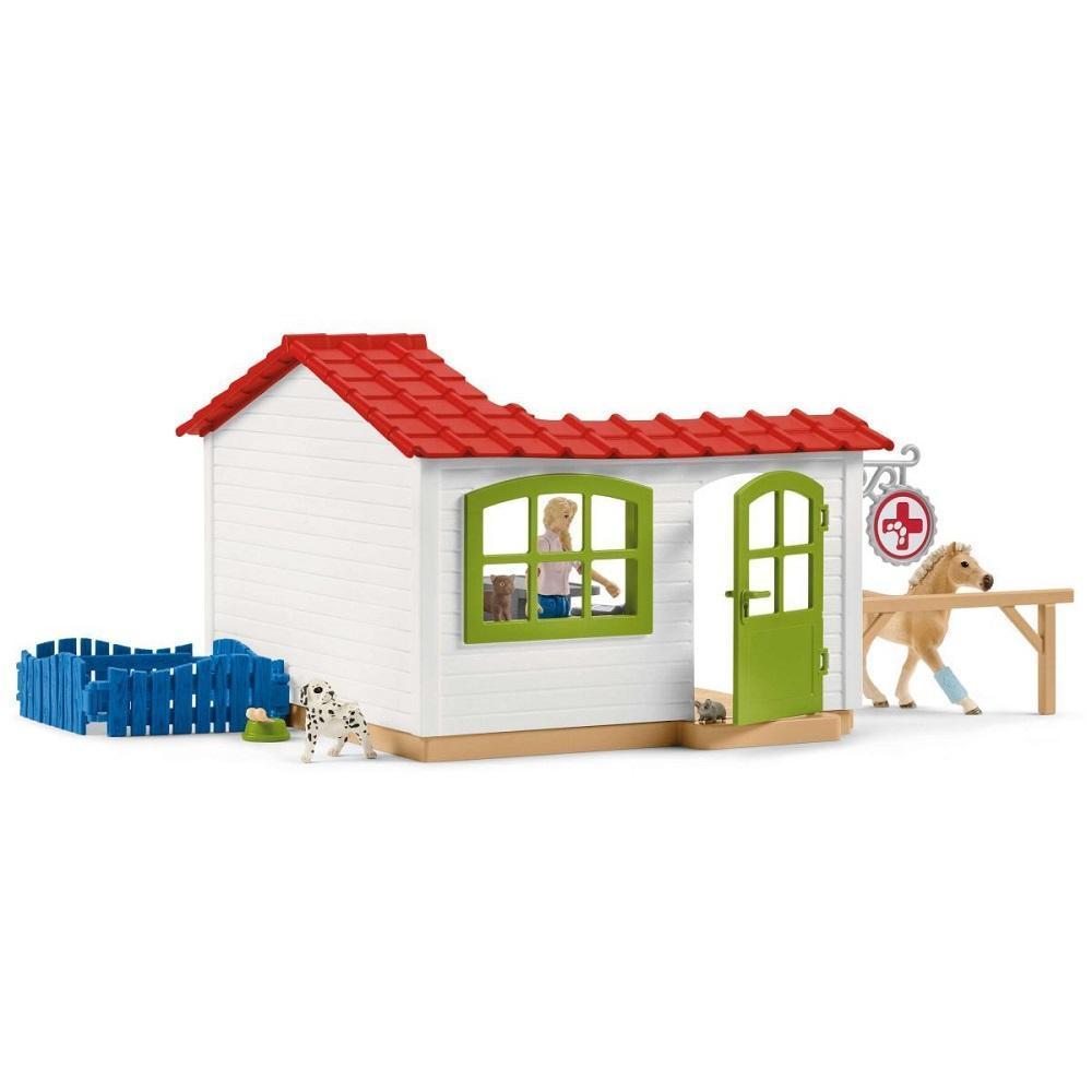 Schleich Veterinarian Practice with Pets-Toys & Learning-Schleich-028443-babyandme.ca