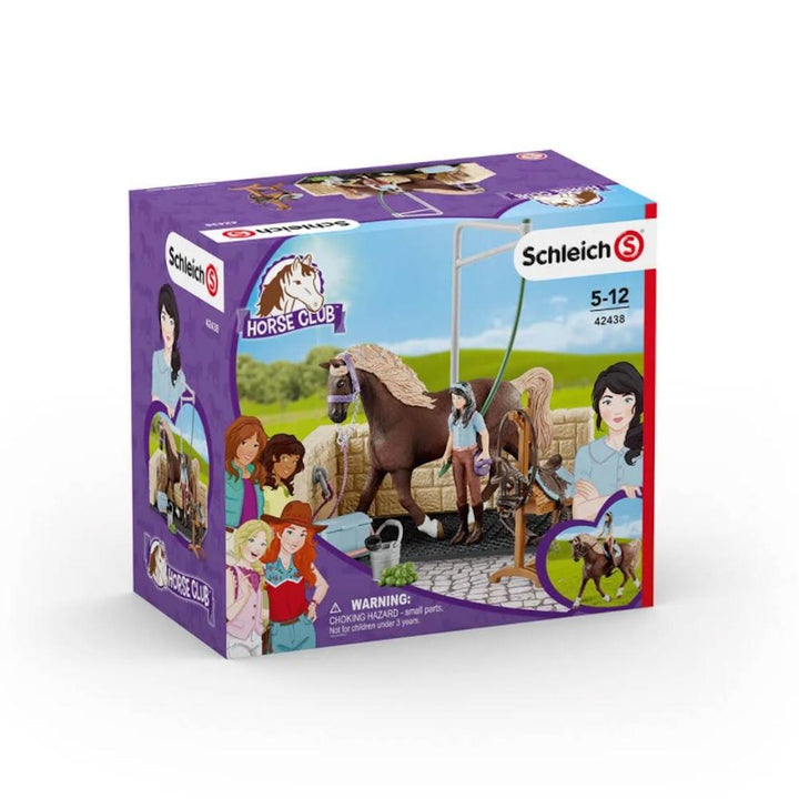 Schleich Washing Area with Horse Club Emily & Luna-Toys & Learning-Schleich-030069-babyandme.ca