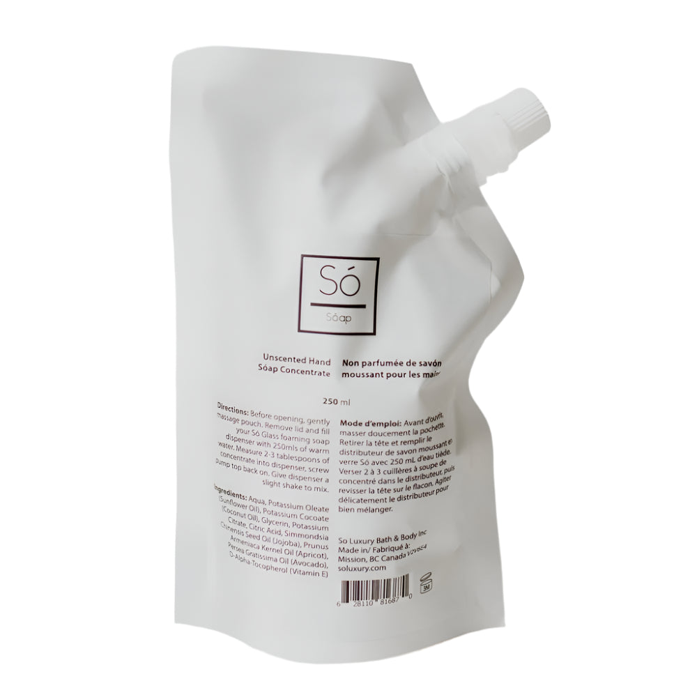 So Luxury Foaming Hand Soap Concentrate (Unscented) - FINAL SALE-Health-So Luxury-030901 US-babyandme.ca