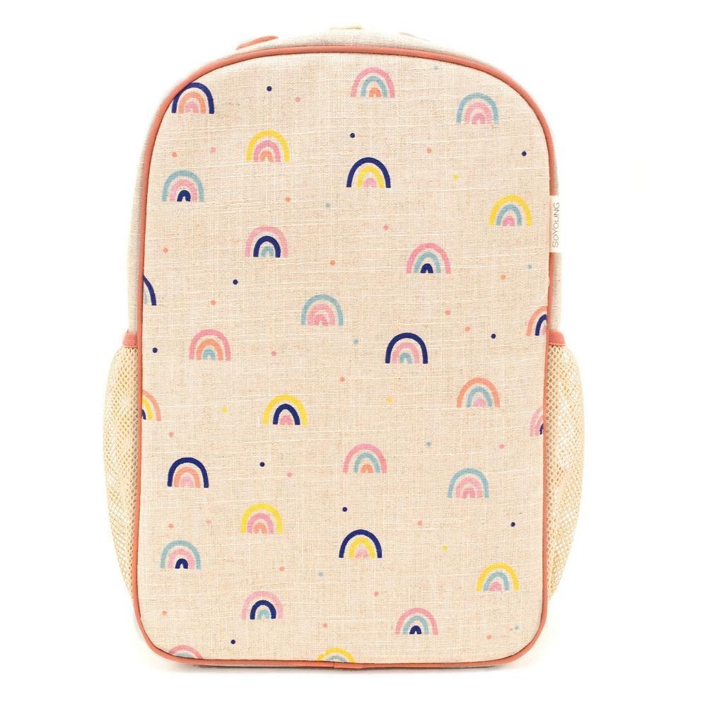 So Young Grade School Backpack (Neo Rainbows)-Apparel-So Young-030102 NR-babyandme.ca