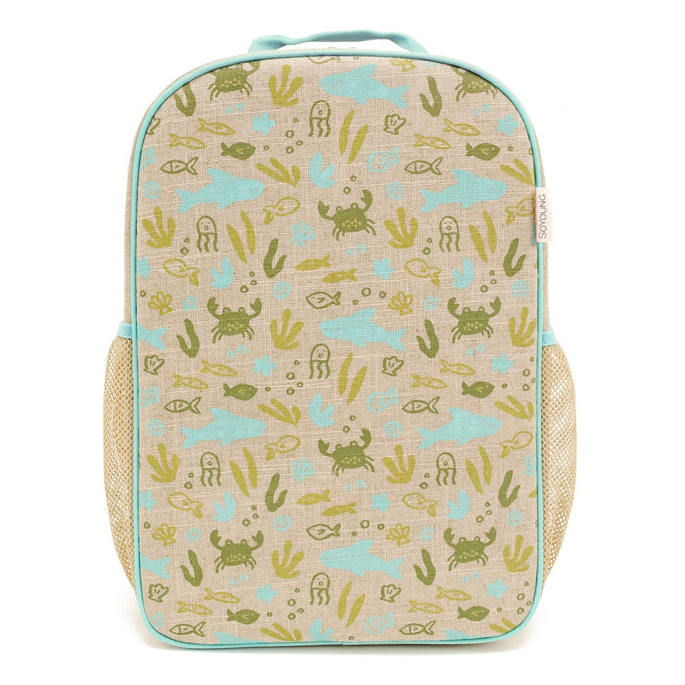 So Young Grade School Backpack (Under the Sea)-Apparel-So Young-030102 US-babyandme.ca