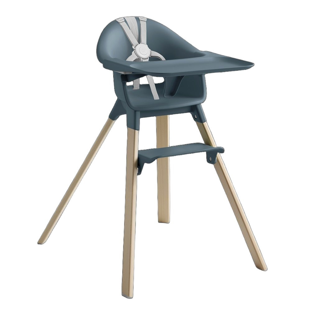 Stokke® Clikk™ High Chair (Fjord Blue) - IN STORE PICK UP ONLY-Feeding-Stokke-027306 FB-babyandme.ca