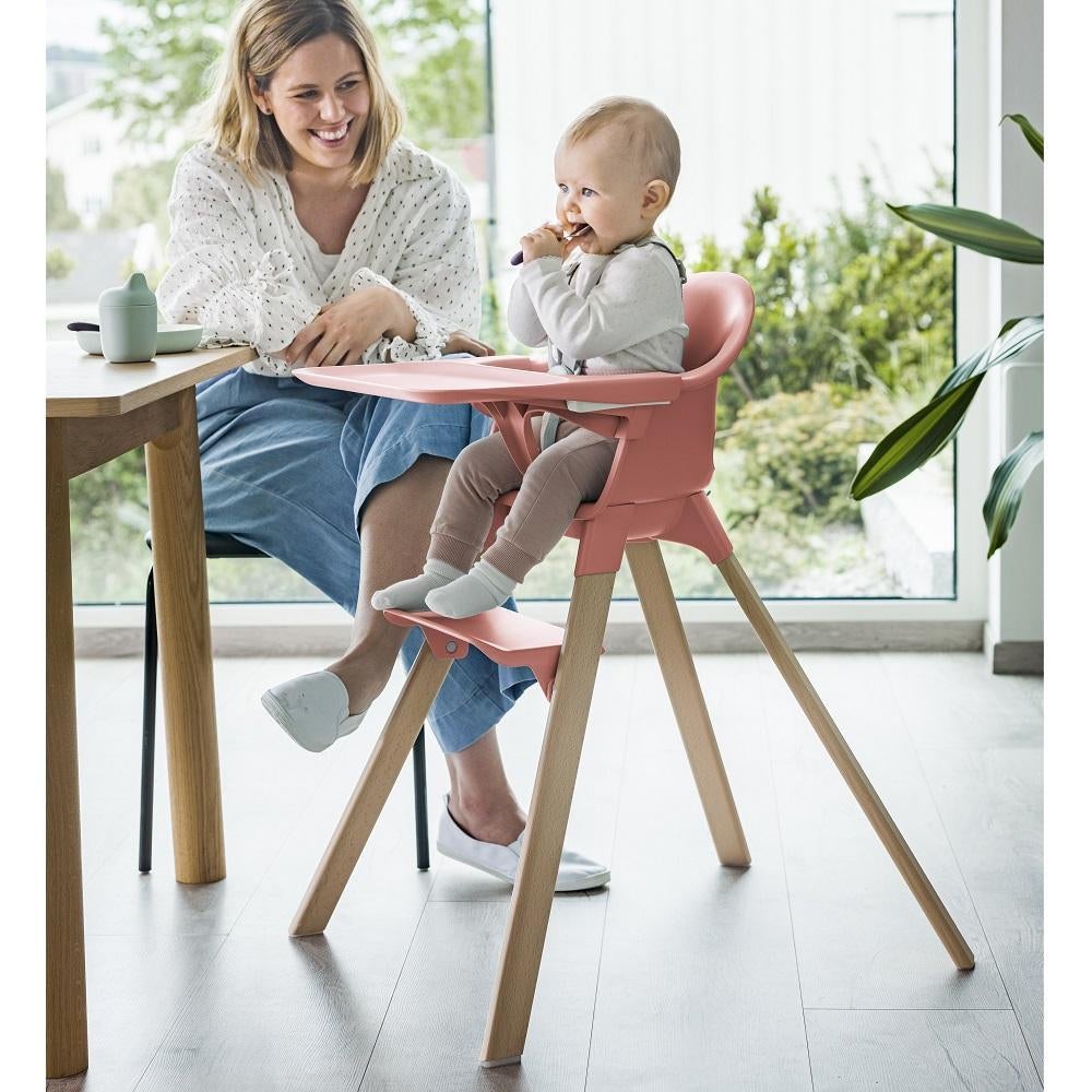 stokke clikk high chair reddit Stokke® Clikk™ High Chair (Sunny Coral)
