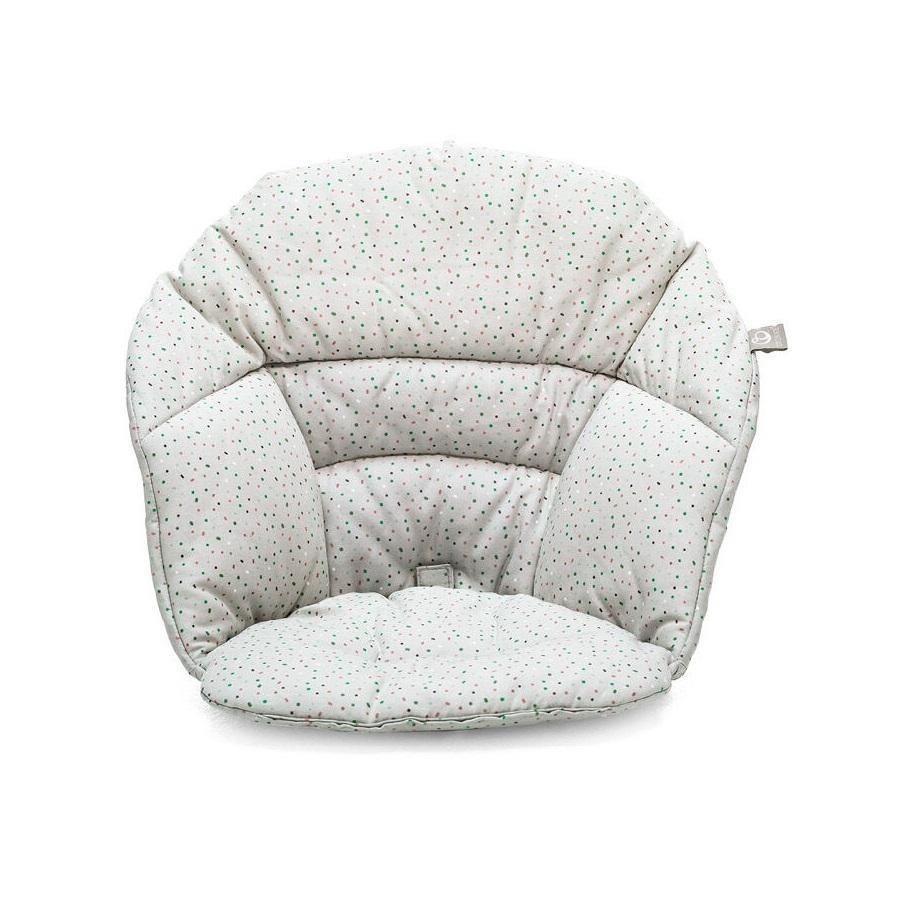 Stokke® Clikk™ High Chair & Travel Bag (White Chair/Grey Sprinkle Cushion) - IN STORE PICK UP ONLY-Feeding-Stokke-031464 WG-babyandme.ca