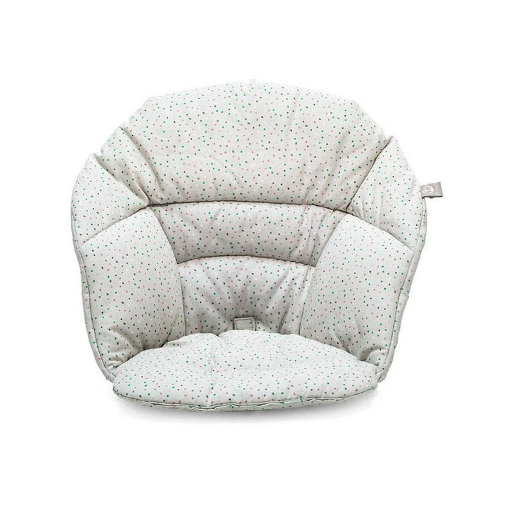 Stokke® Clikk™ High Chair & Travel Bag (White Chair/Grey Sprinkle Cushion) - IN STORE PICK UP ONLY-Feeding-Stokke-031464 WG-babyandme.ca