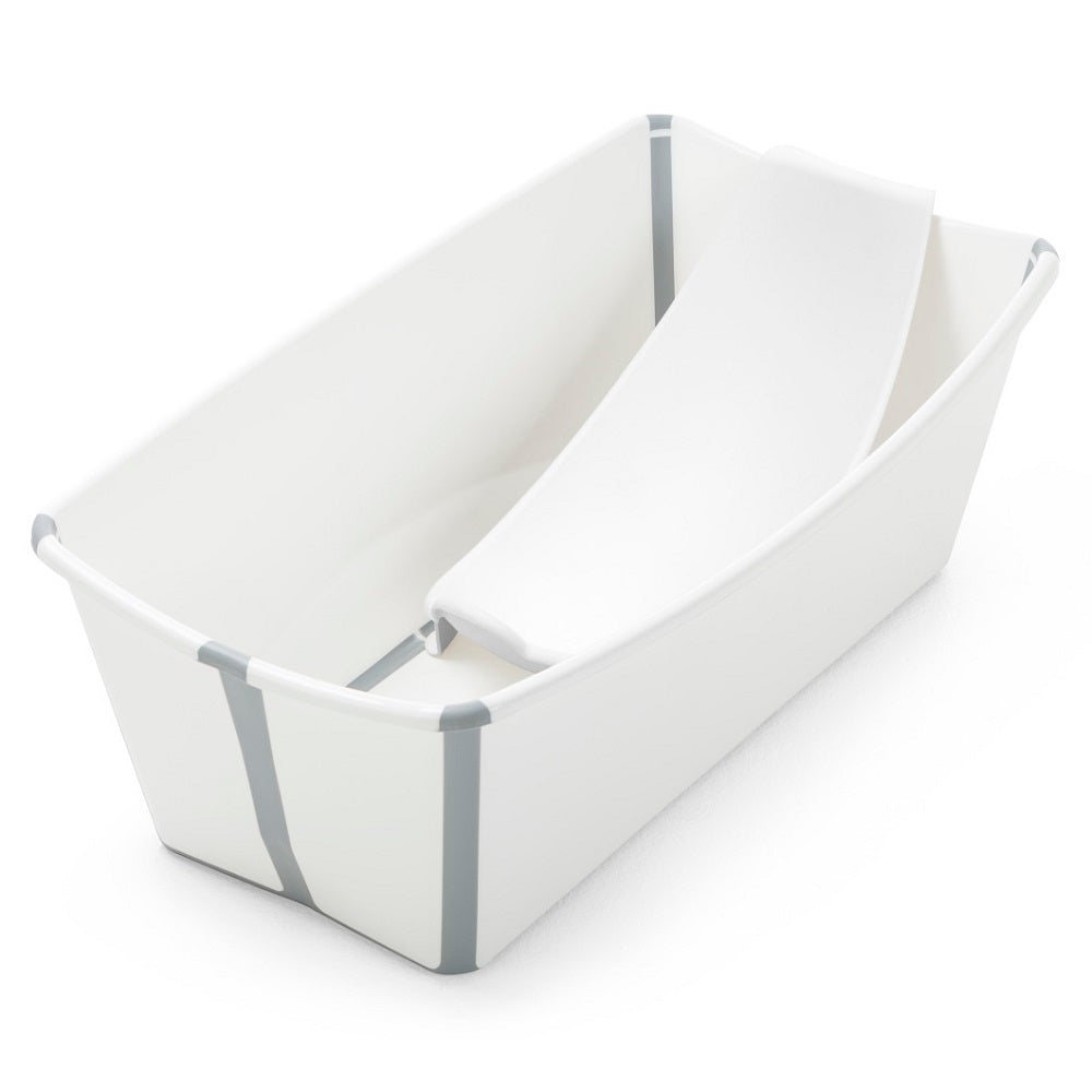 Stokke® Flexi Bath® Bundle (White)-Bath-Stokke-027309 WH-babyandme.ca