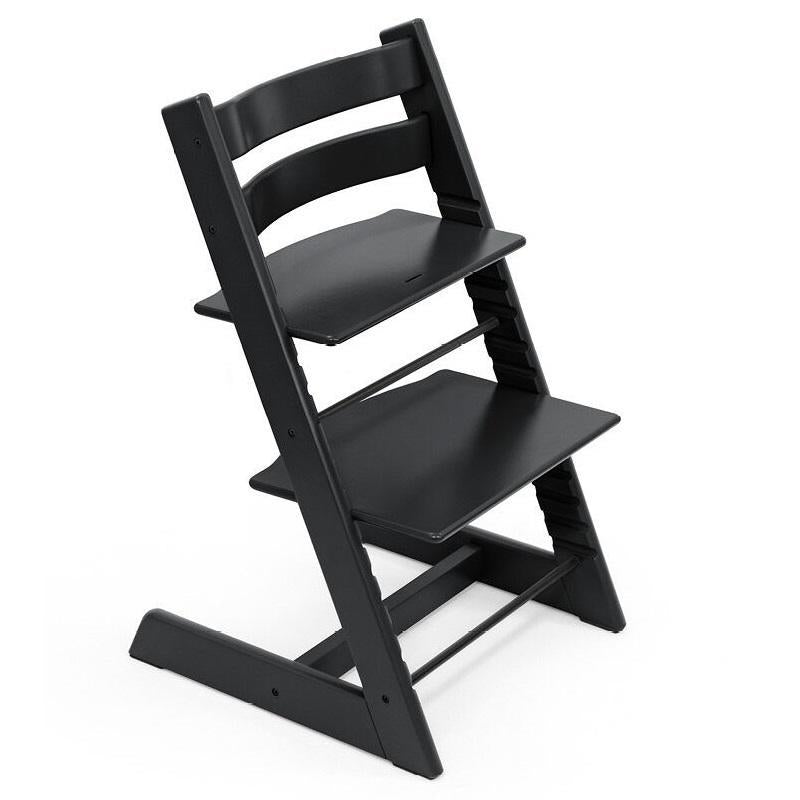Stokke® Tripp Trapp® Chair (Black)-Feeding-Stokke-026059 BK-babyandme.ca