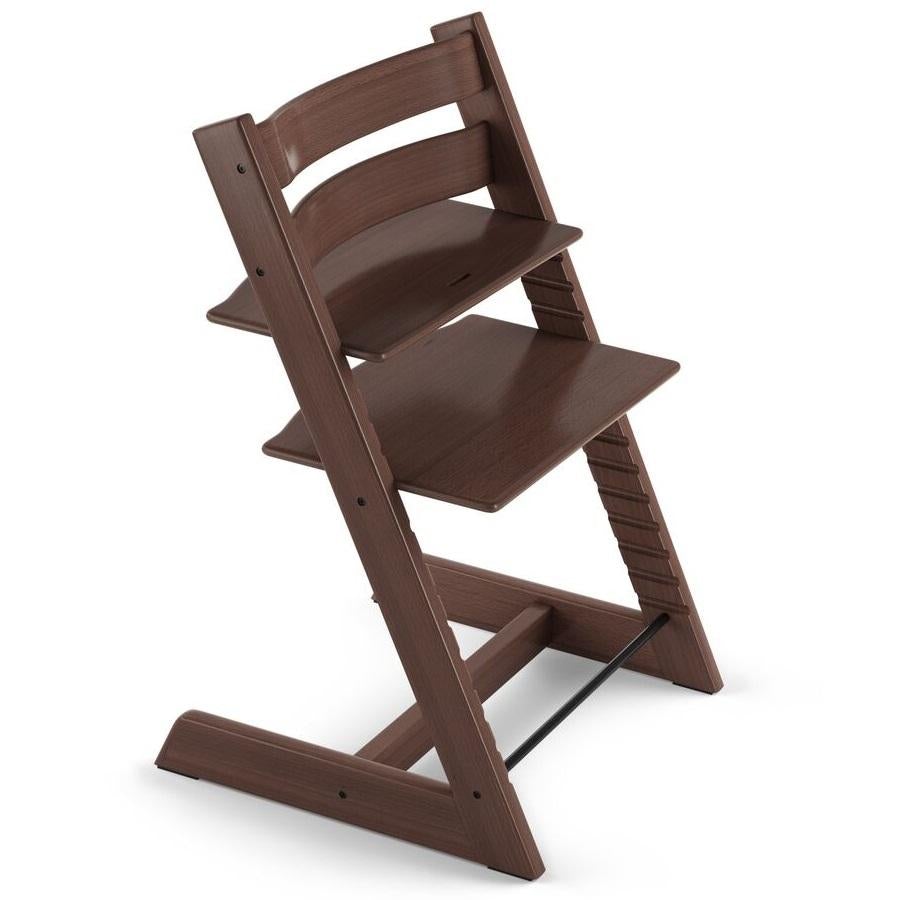 Stokke® Tripp Trapp® Chair (Walnut)-Feeding-Stokke-026059 WA-babyandme.ca