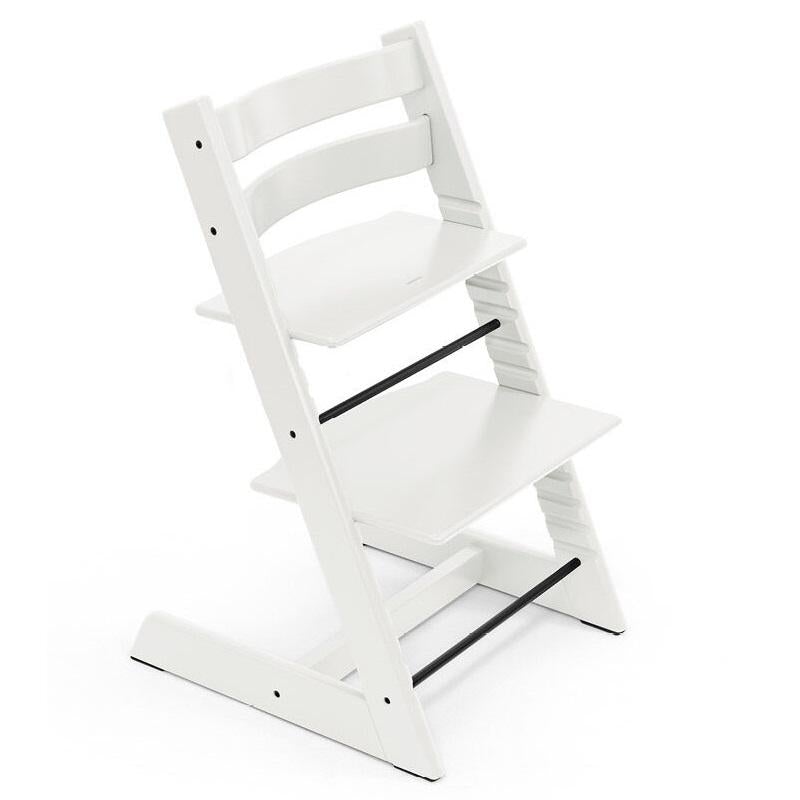 Stokke® Tripp Trapp® Chair (White)-Feeding-Stokke-026059 WH-babyandme.ca