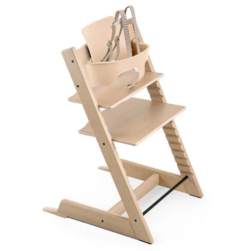 Stokke® Tripp Trapp® High Chair (Oak Natural)-Feeding-Stokke-027571 ON-babyandme.ca