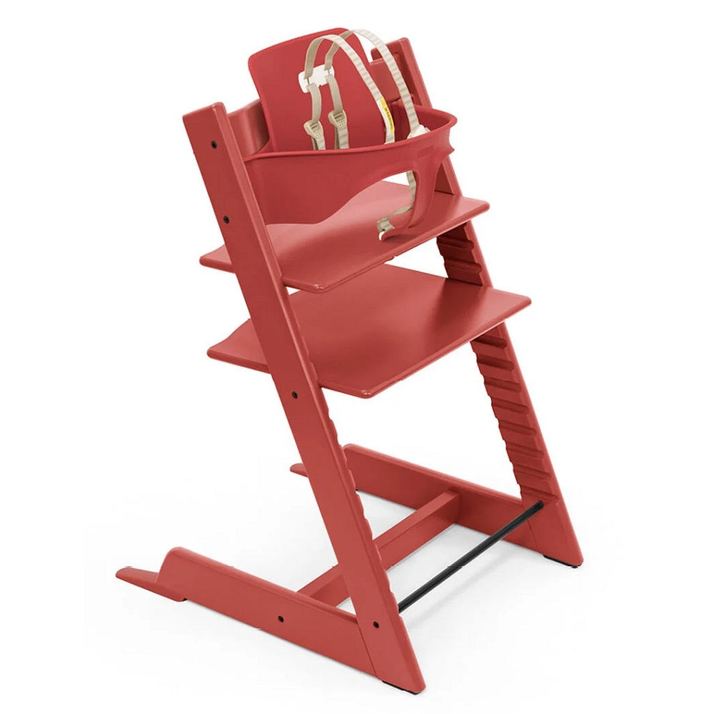 Stokke® Tripp Trapp® High Chair (Warm Red)-Feeding-Stokke-027571 WR-babyandme.ca