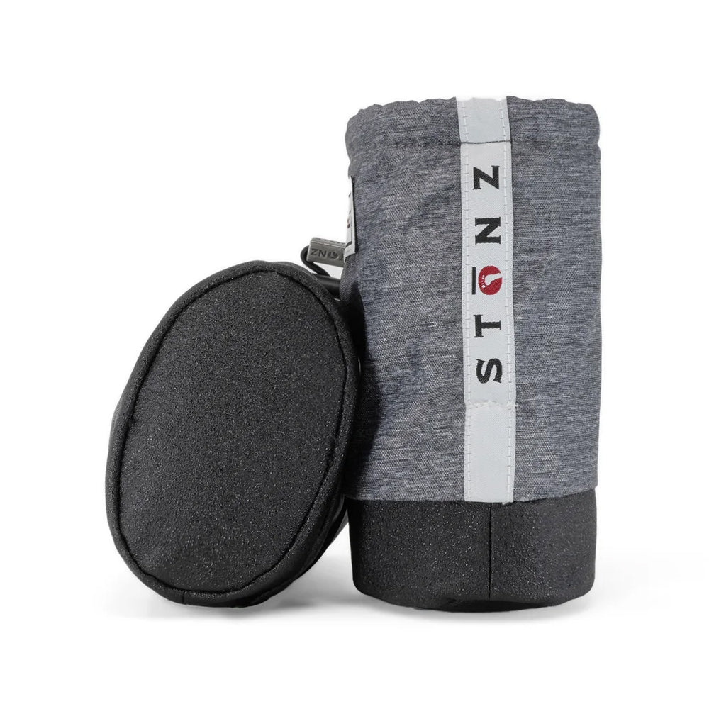 Stonz Baby Booties (Heather Grey)-Apparel-Stonz-0-6 Months-030486 HG S-babyandme.ca