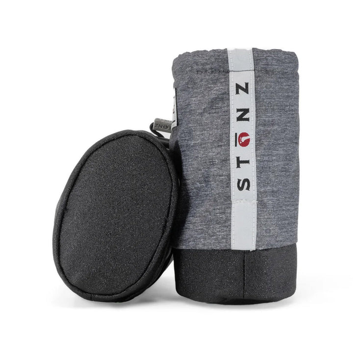 Stonz Baby Booties (Heather Grey)-Apparel-Stonz-0-6 Months-030486 HG S-babyandme.ca