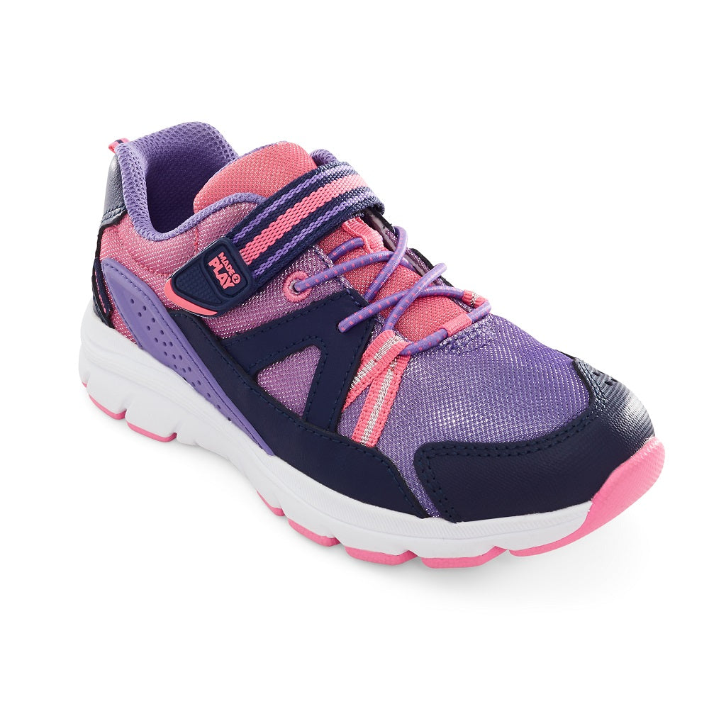 Stride Rite Made2Play Journey Sneaker (Purple Multi)-Apparel-Stride Rite--babyandme.ca