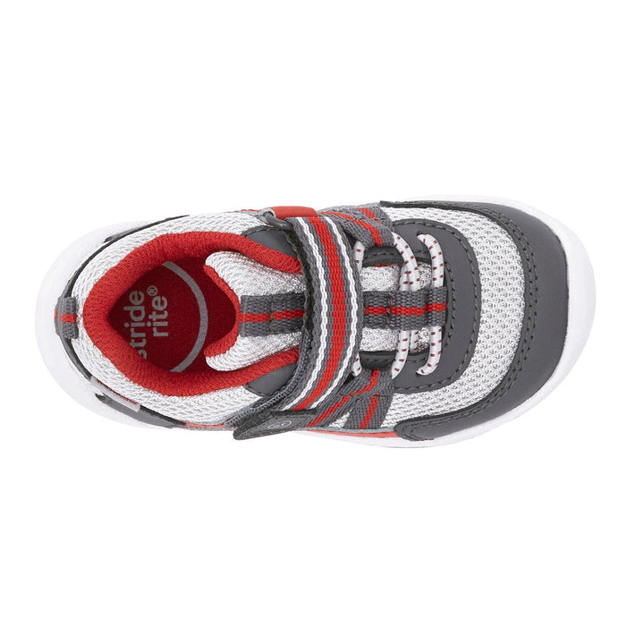 Stride Rite SRtech Jasper Sneaker (Grey Multi)-Apparel-Stride Rite--babyandme.ca