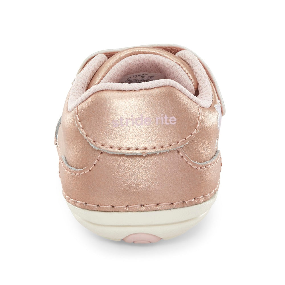 Stride Rite Soft Motion Adalyn Sneaker (Rose Gold)-Apparel-Stride Rite--babyandme.ca