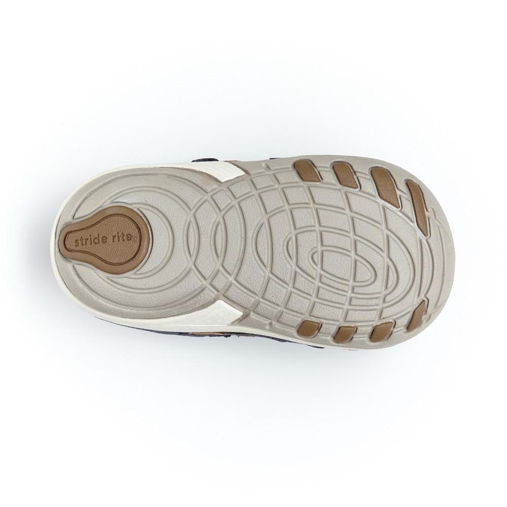 Stride Rite Soft Motion Artie Sneaker Wide (Navy)-Apparel-Stride Rite--babyandme.ca