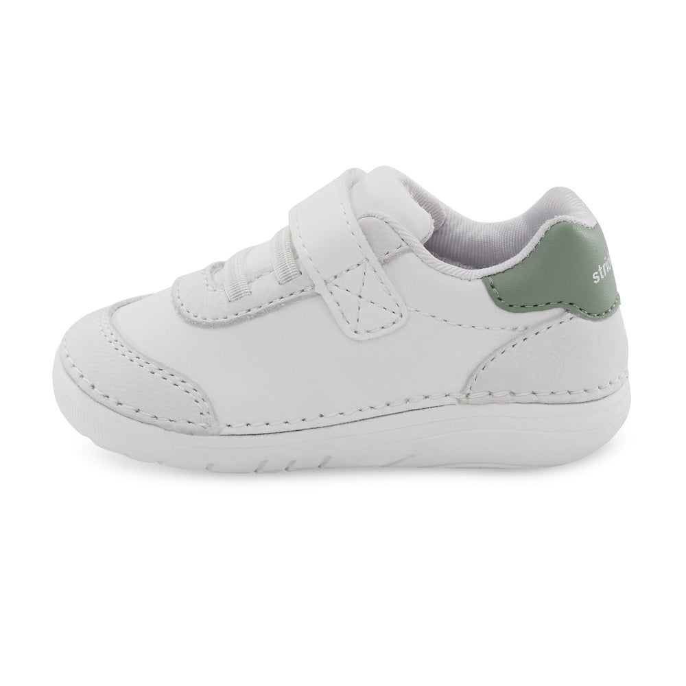 Stride Rite Soft Motion Kennedy 2.0 Sneaker (White Pine Zips)-Apparel-Stride Rite--babyandme.ca