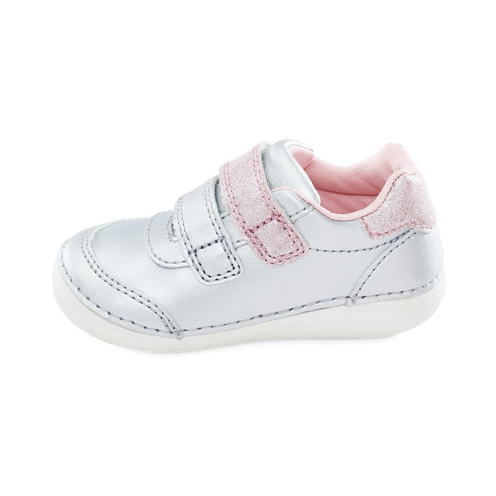 Stride Rite Soft Motion Kennedy Sneaker (Silver Multi)-Apparel-Stride Rite--babyandme.ca