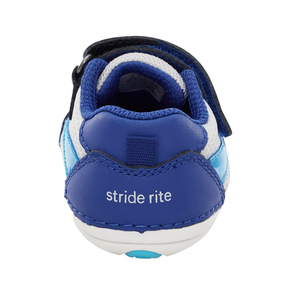 Stride Rite Soft Motion Kylin Sneaker (Blue)-Apparel-Stride Rite--babyandme.ca