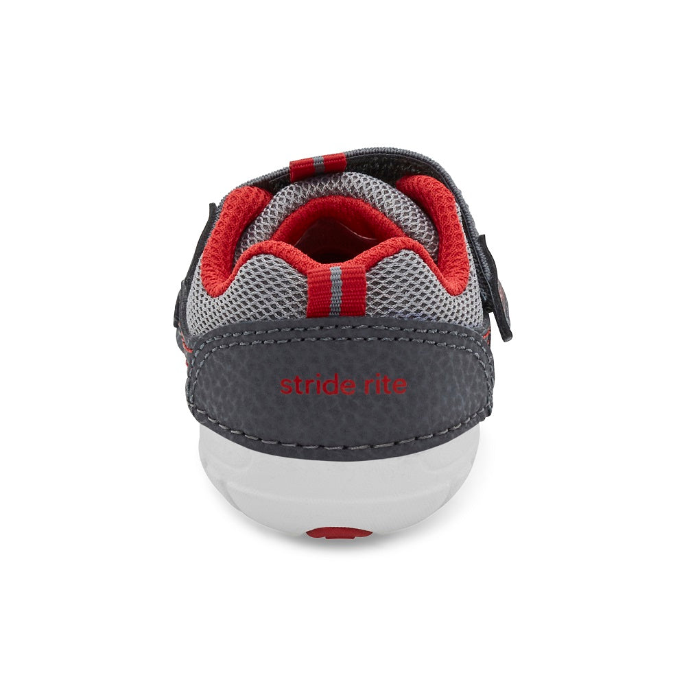Stride Rite Soft Motion Kylo 2.0 Sneaker (Grey)-Apparel-Stride Rite--babyandme.ca