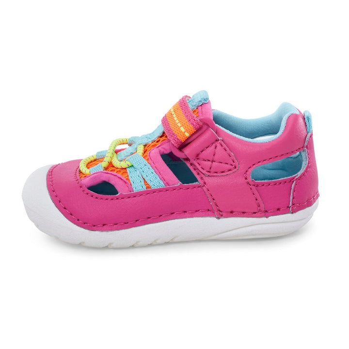 Stride Rite Soft Motion Tobias Sandal (Pink Multi)-Apparel-Stride Rite--babyandme.ca