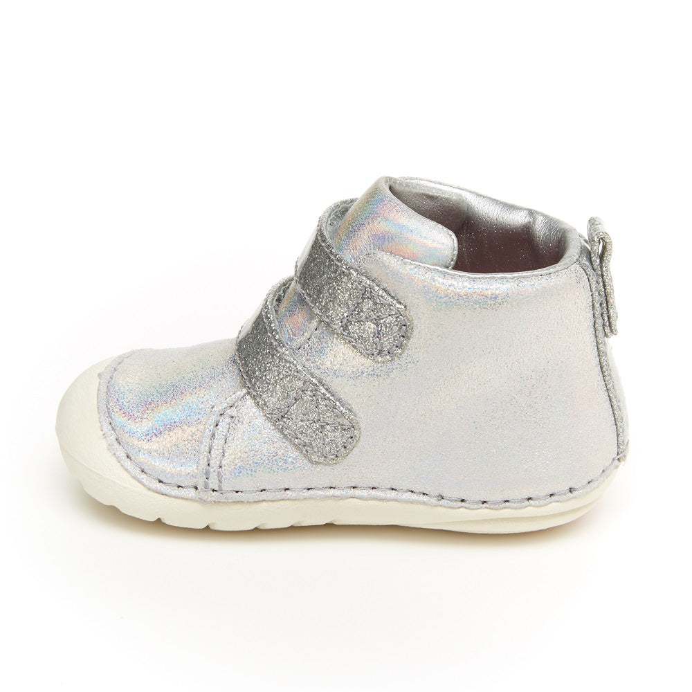 Stride Rite Soft Motion Vera Boot (Silver)-Apparel-Stride Rite--babyandme.ca