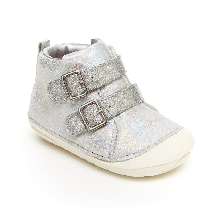 Stride Rite Soft Motion Vera Boot (Silver)-Apparel-Stride Rite--babyandme.ca