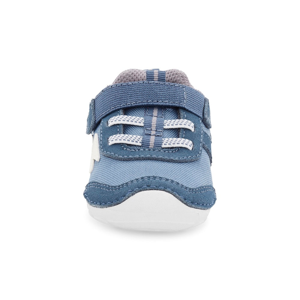 Stride Rite Soft Motion Zips Runner Sneaker (Navy)-Apparel-Stride Rite--babyandme.ca