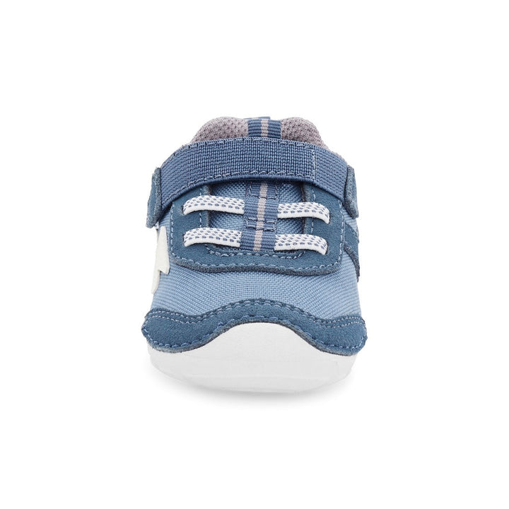 Stride Rite Soft Motion Zips Runner Sneaker (Navy)-Apparel-Stride Rite--babyandme.ca