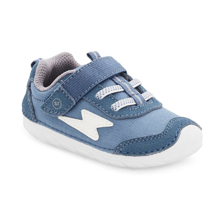 Stride Rite Soft Motion Zips Runner Sneaker (Navy)-Apparel-Stride Rite--babyandme.ca