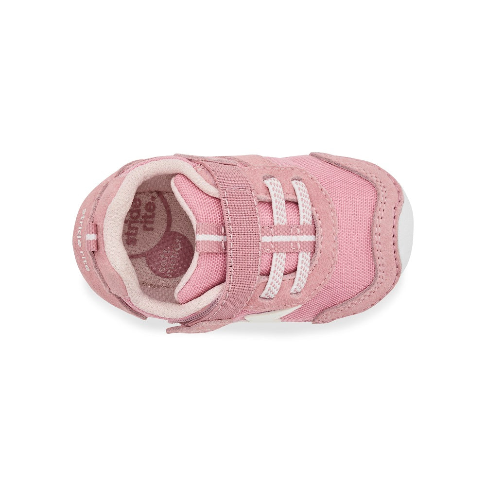 Stride Rite Soft Motion Zips Runner Sneaker (Pink)-Apparel-Stride Rite--babyandme.ca