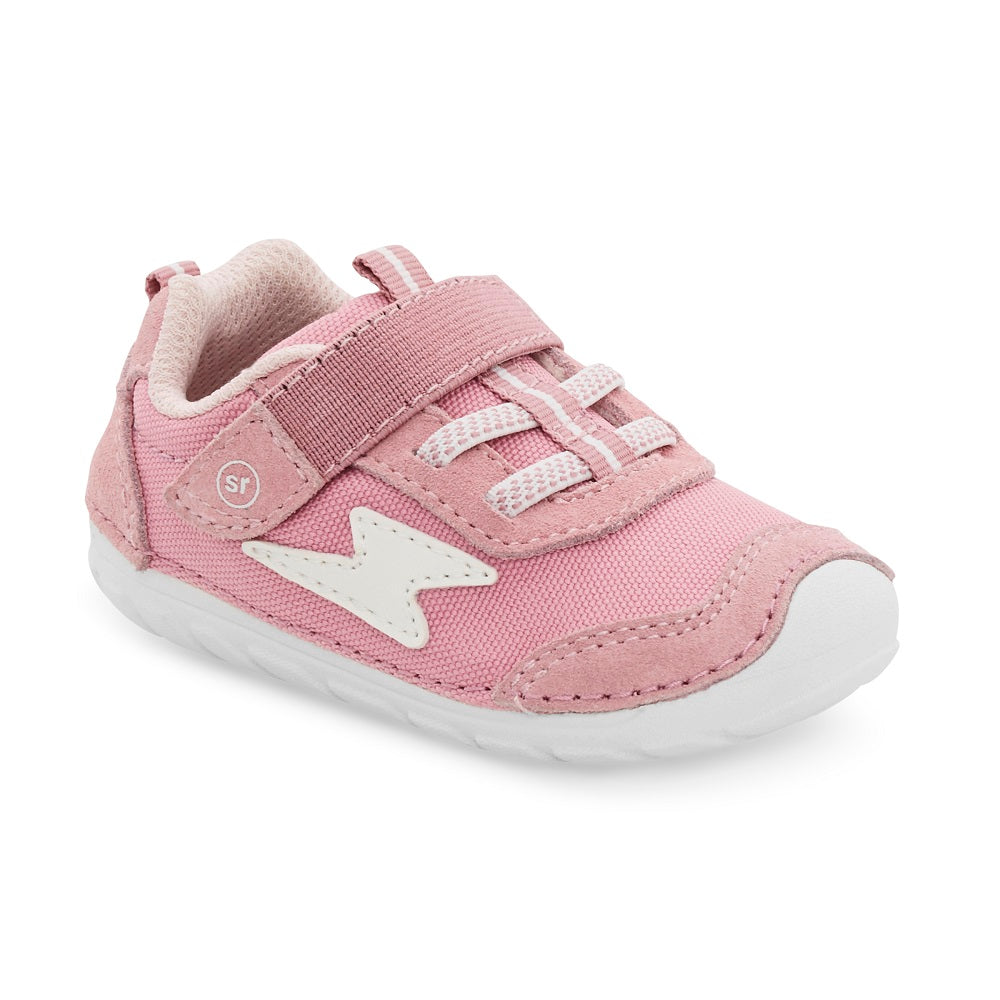 Stride Rite Soft Motion Zips Runner Sneaker (Pink)-Apparel-Stride Rite--babyandme.ca