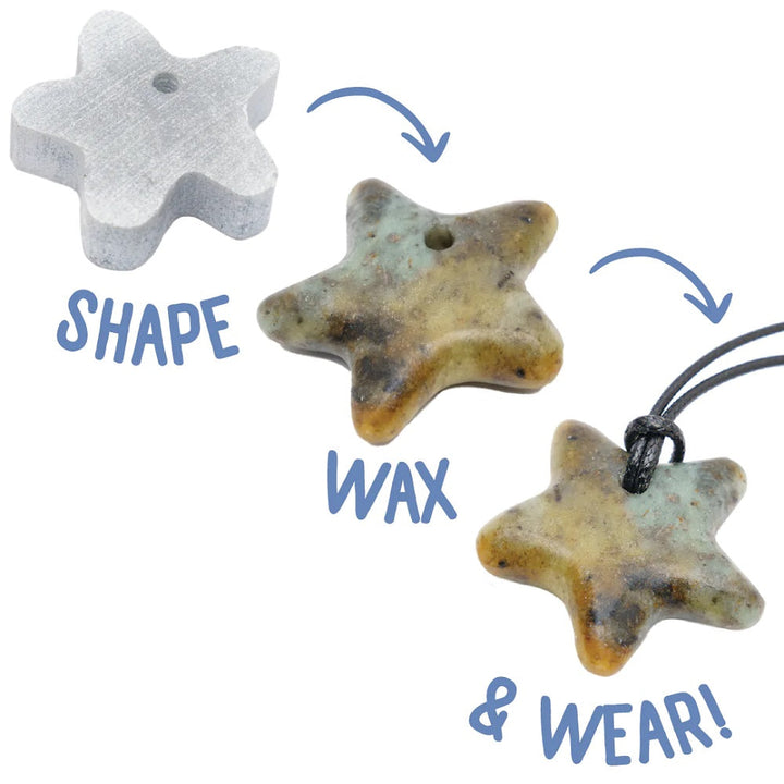 Studiostone Creative Soapstone Pendant Kit (Sea Star)-Toys & Learning-Studiostone Creative-031094 SS-babyandme.ca