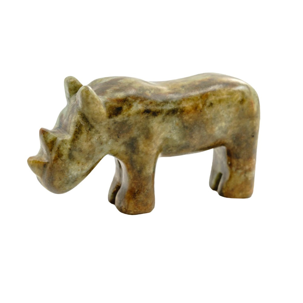 Studiostone Creative Soapstone Single Kit (Rhinoceros)-Toys & Learning-Studiostone Creative-031095 RH-babyandme.ca