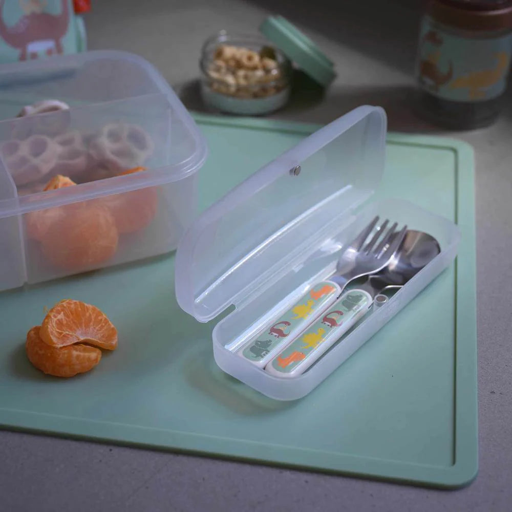SugarBooger - Baby Dinosaur-Silverware Set-Feeding-SugarBooger-000984 BD-babyandme.ca