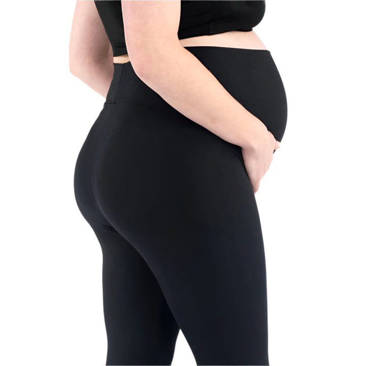 SweetLegs Maternity Leggings (Black)-Apparel-SweetLegs--babyandme.ca