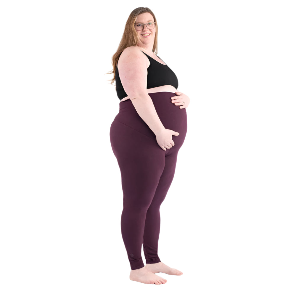 SweetLegs Maternity Leggings (First Love)-Apparel-SweetLegs--babyandme.ca