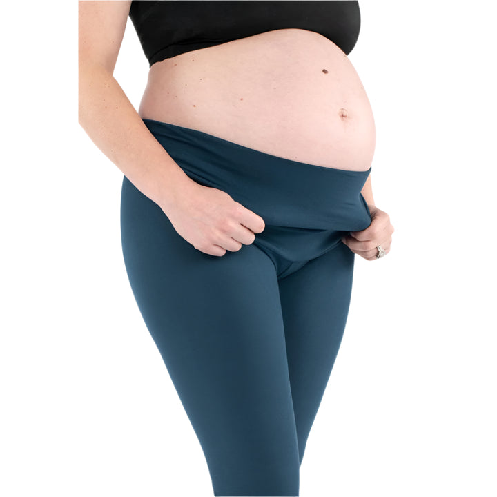 SweetLegs Maternity Leggings (Serenity)-Apparel-SweetLegs--babyandme.ca