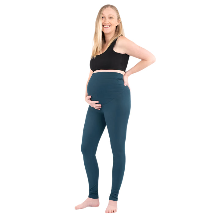 SweetLegs Maternity Leggings (Serenity)-Apparel-SweetLegs--babyandme.ca