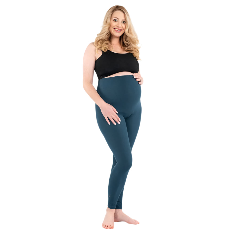 SweetLegs Maternity Leggings (Serenity)-Apparel-SweetLegs--babyandme.ca