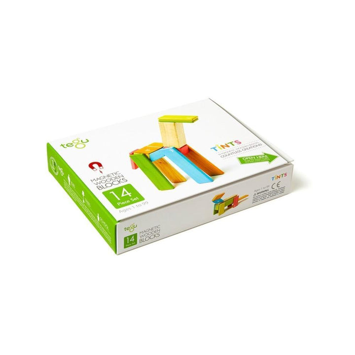 Tegu 14-Piece Set (Tints)-Toys & Learning-Tegu-008351 T-babyandme.ca