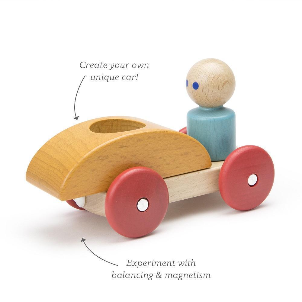 Tegu Magnetic Racer (Orange)-Toys & Learning-Tegu-025720 OR-babyandme.ca