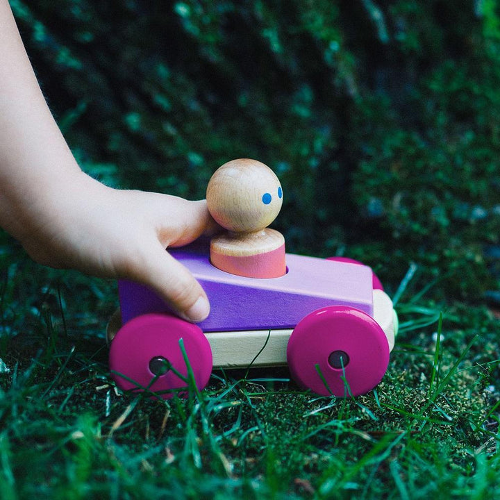 Tegu Magnetic Racer (Purple)-Toys & Learning-Tegu-025720 PU-babyandme.ca