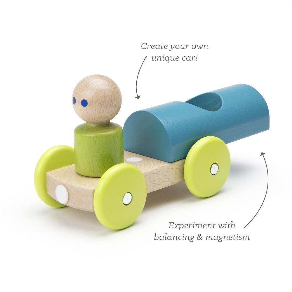 Tegu Magnetic Racer (Teal)-Toys & Learning-Tegu-025720 TL-babyandme.ca