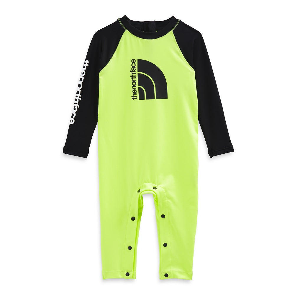 The North Face Baby Amphibious Sun One-Piece (LED Yellow)-Apparel-The North Face--babyandme.ca