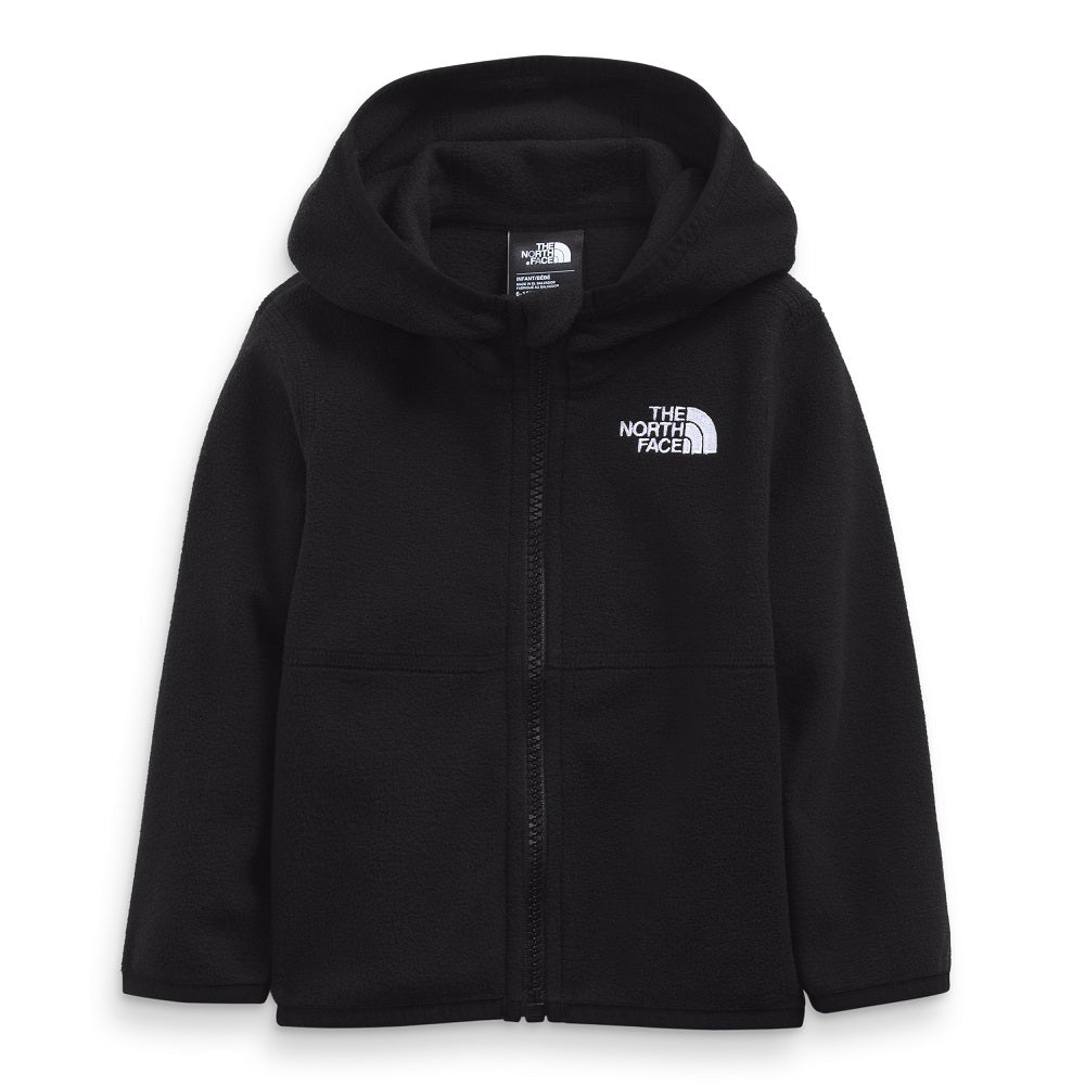 The North Face Baby Glacier Hoodie (TNF Black)-Apparel-The North Face--babyandme.ca